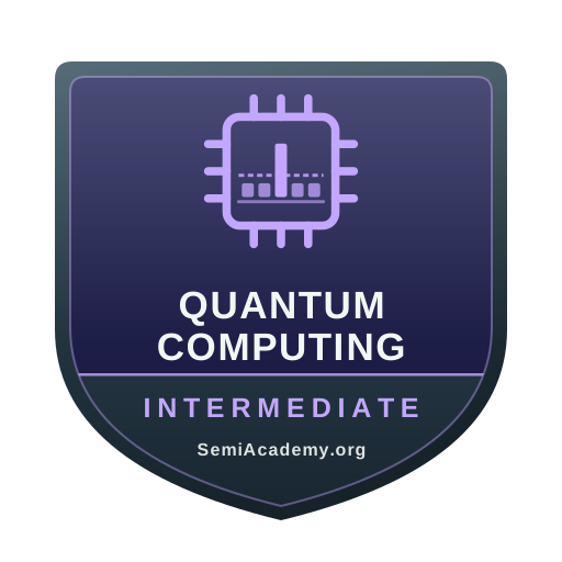 Quantum Computing Intermediate digital badge