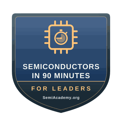Semiconductors in 90 Minutes digital badge