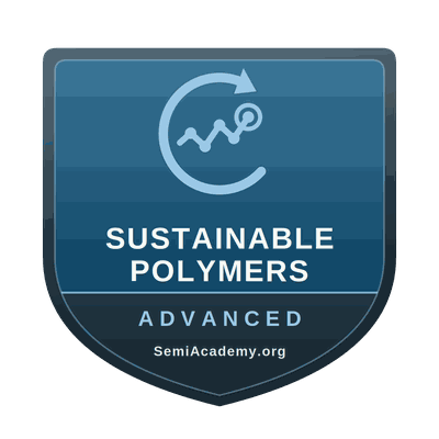 Sustainable Polymers Advanced digital badge